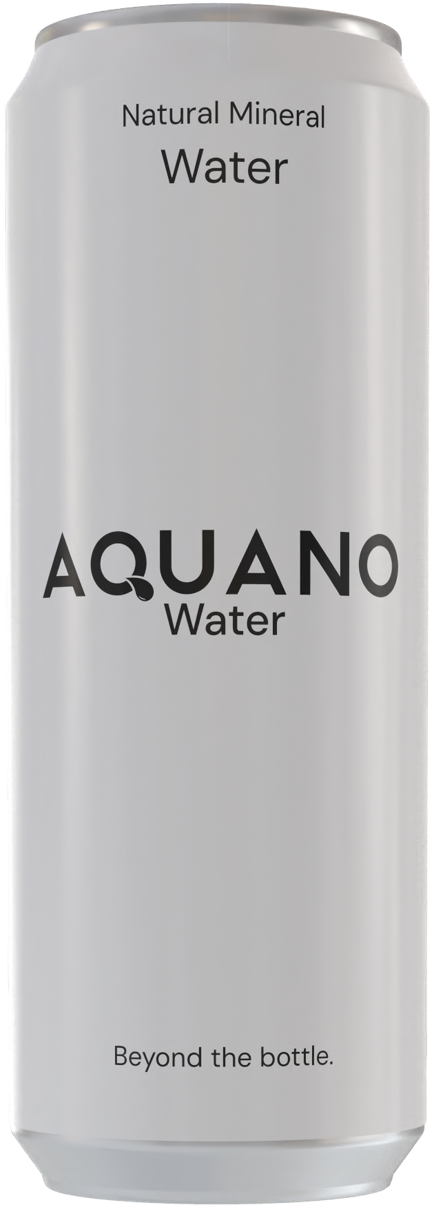 Aquano Natural Mineral Water - White Can